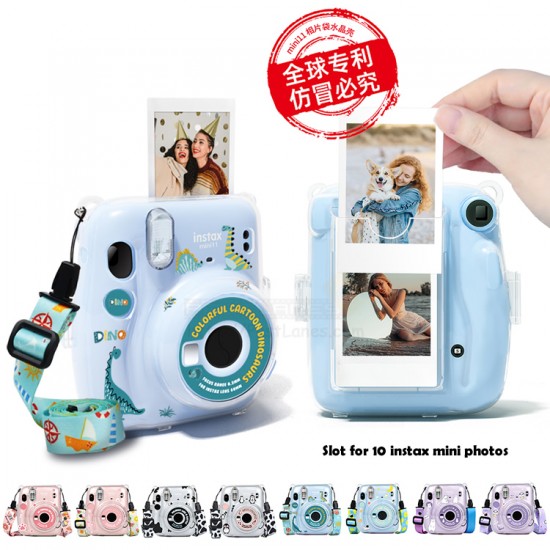 Instax Mini 11 Crystal Case With Photo Slot