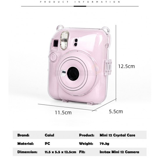 Instax Mini 12 Crystal Case