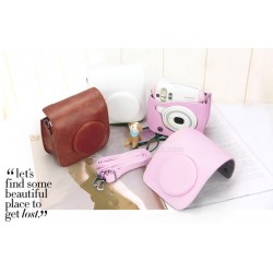 Colourful Fit Leather Bag For Instax Mini 25 Colourful Fit Leather Bag For Instax Mini 25