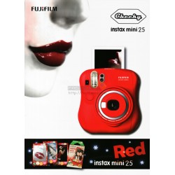 Fujifilm Instax Mini 25 Camera (Red) + Mystery Gift Fujifilm Instax Mini 25 Camera (Red) + Mystery Gift