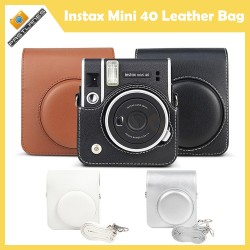 Instax Mini 40 Retro Leather Bag Instax Mini 40 Retro Leather Bag