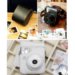Soft Leather Bag For Instax Mini 50S Soft Leather Bag For Instax Mini 50S
