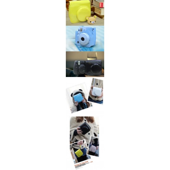 Leather Bag For Instax Mini 8, Mini 8+, Mini 9
