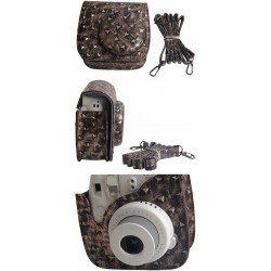 Metallic Style Leather Bag For Instax Mini 8, Mini 8+, Mini 9 Metallic Style Leather Bag For Instax Mini 8, Mini 8+, Mini 9