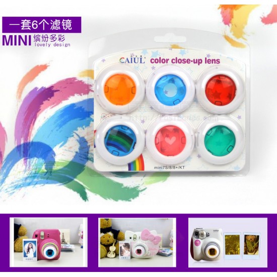 Mini 7S / Mini 8 Shape Color Filter Lens (6 Lens)