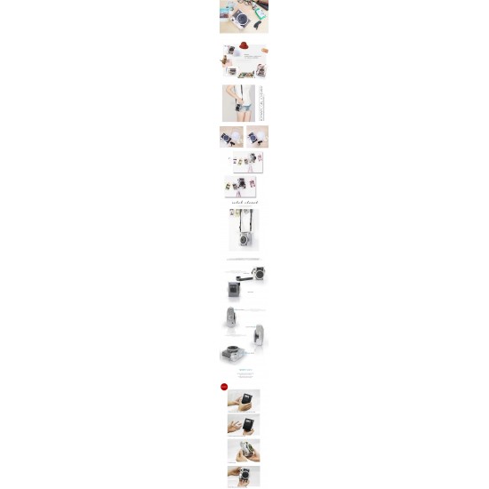 Instax Mini 90 Crystal Clear Transparent Case