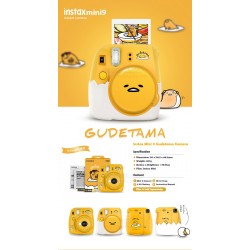 Fujifilm Instax Mini 9 Camera (Gudetama) [Lazy Egg]