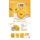 Fujifilm Instax Mini 9 Camera (Gudetama) [Lazy Egg]