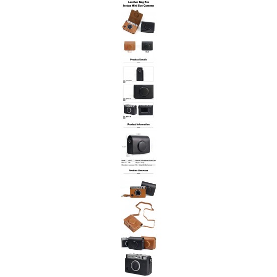 Leather Bag For Instax Mini Evo