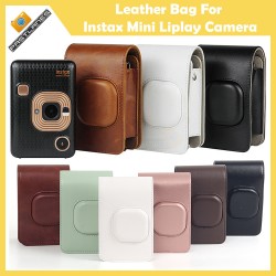 Leather Bag For Instax Mini LiPlay Leather Bag For Instax Mini LiPlay