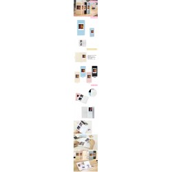 Dessert Time Album For Instax Square Film [64+1 Slots]