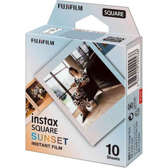Fujifilm Instax SQUARE Film (Sunset)