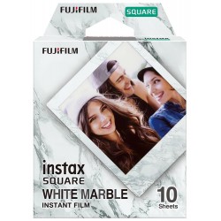 Fujifilm Instax SQUARE Film (White Marble)