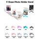 V Shape Photo Holder Stand [5pcs]