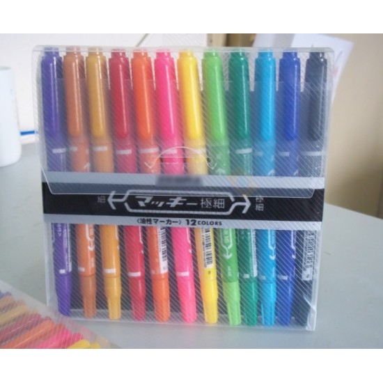 Marker Pens [12 Colours Set]