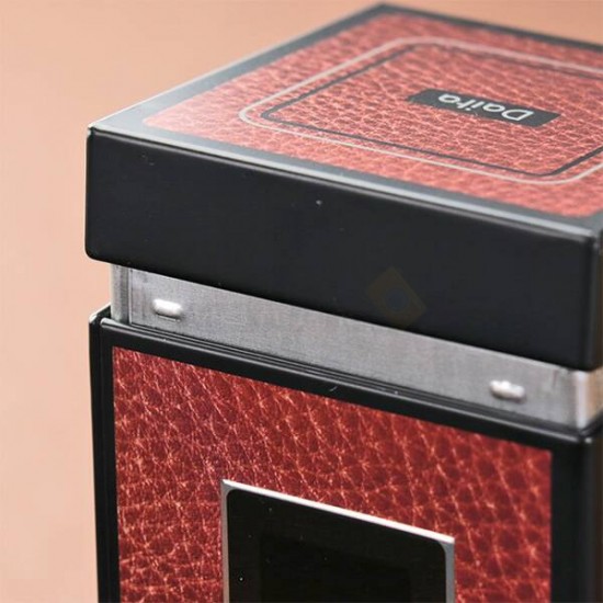 Daita Twin Lens Reflex Camera Tin Box Milk Chocolate