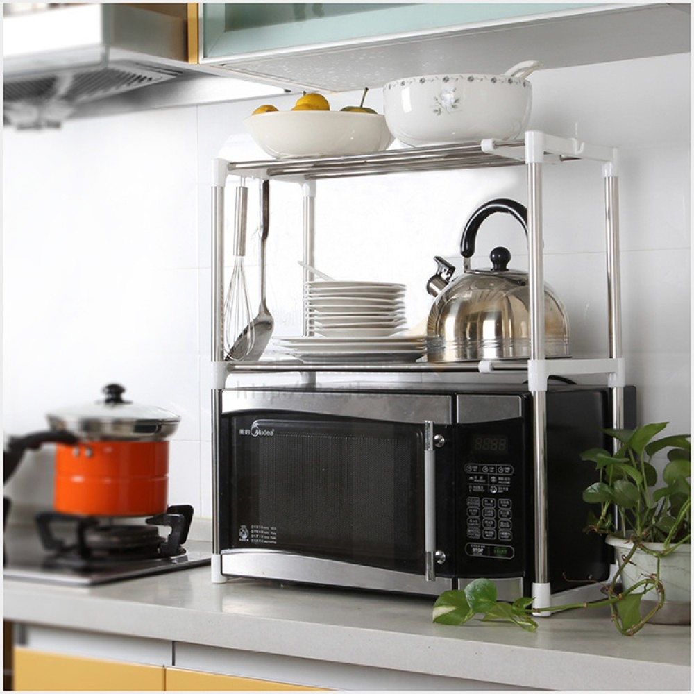 Kitchen Microwave Rack
