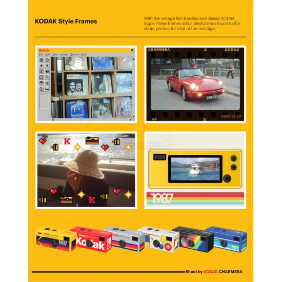 Kodak Charmera Keychain Digital Camera (Blind Box) [Backorder]