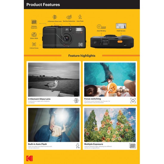 Kodak Snapic A1 35mm Film Camera