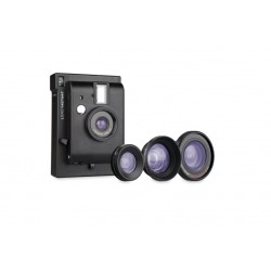 Lomo'Instant (Black) + 3 Lenses +FREE Extra Color Gel +FREE Strap