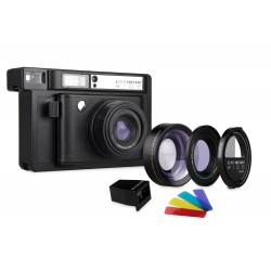 Lomo'Instant Wide Black + Lenses