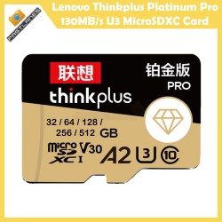 Lenovo Thinkplus Platinum Pro MicroSDXC MicroSD U3 32GB / 64GB / 128GB / 256GB / 512GB High Speed Memory Card
