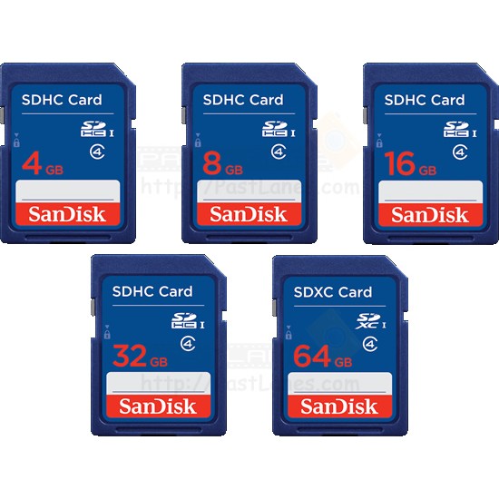Sandisk SDHC/SDXC Class 4 SD Card