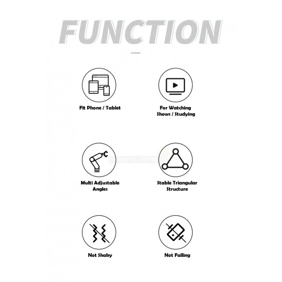 Phone & Tablet Holder Clamp Stand