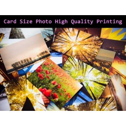 Card Size Photo High Quality Printing