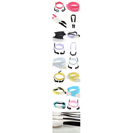 Polka Dot Fabric Strap