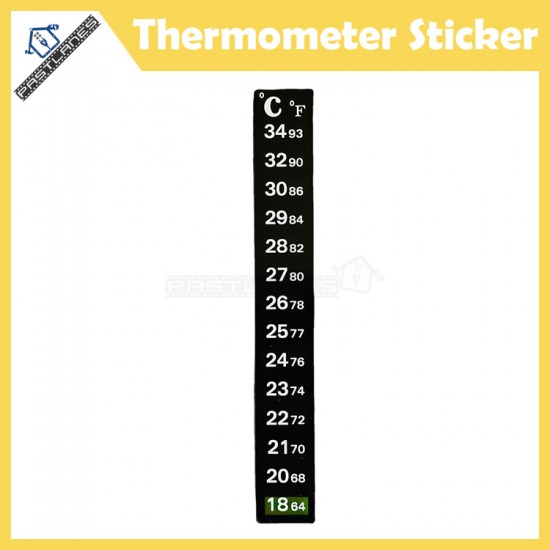 Thermometer Sticker