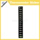 Thermometer Sticker