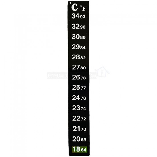 Thermometer Sticker