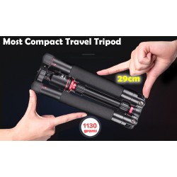 Nimble NB238 Lightweight Compact Professional Travel Tripod Nimble NB238 Lightweight Compact Professional Travel Tripod