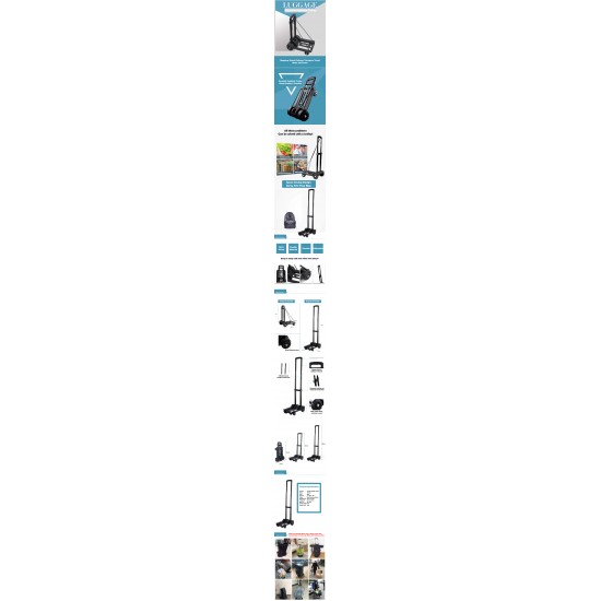 Portable Lightweight Foldable Trolley