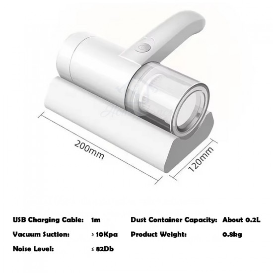 USB Rechargeable Mattress Vacuum Cleaner