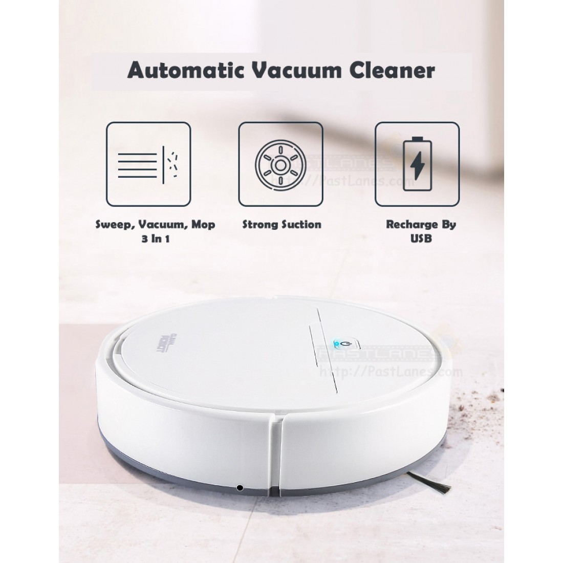 USB Rechargeable Clean Robot Vacuum Cleaner
