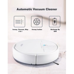 USB Rechargeable Clean Robot Vacuum Cleaner