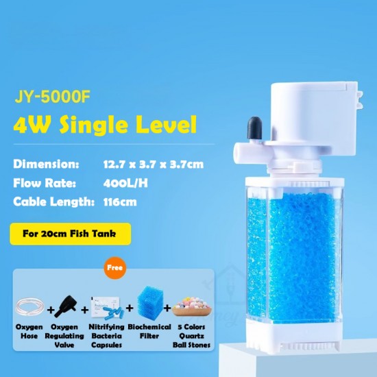 Yee Fish Tank Water Filter Air Pump